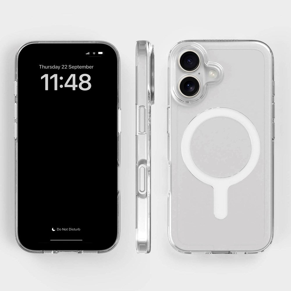 agood company iPhone 16 CLRPRTCT 100% Genbrugs Plastik Cover - Transparent / Clear