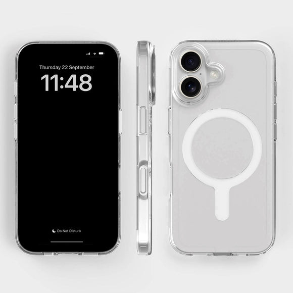 agood company iPhone 16 CLRPRTCT 100% Genbrugs Plastik Cover - Transparent / Clear