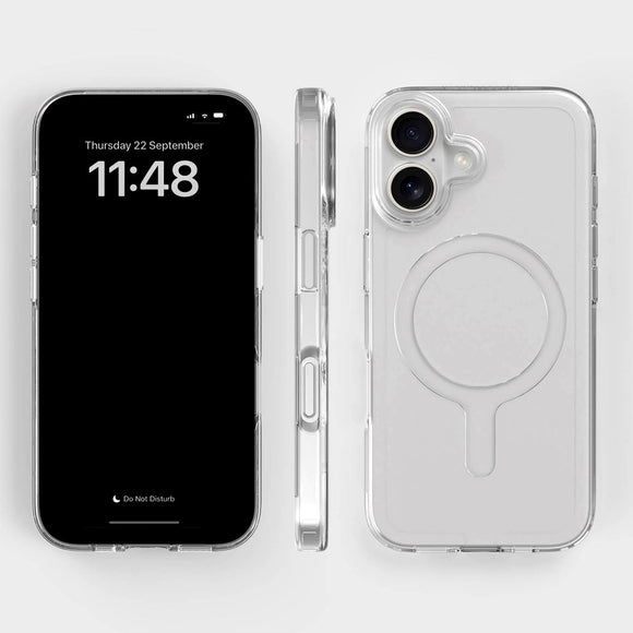 agood company iPhone 16 CLRPRTCT 100% Genbrugs Plastik Cover - Transparent / Clear