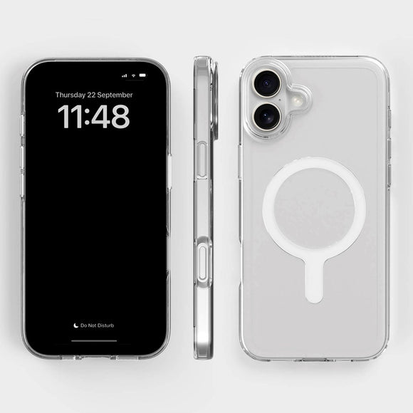 agood company iPhone 16 Plus CLRPRTCT 100% Genbrugs Plastik Cover - Transparent / Clear