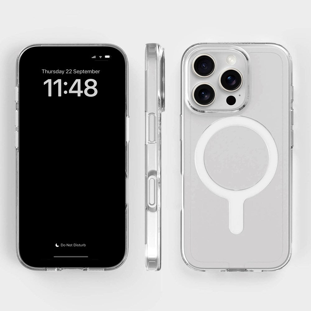 agood company iPhone 16 Pro CLRPRTCT 100% Genbrugs Plastik Cover - Transparent / Clear