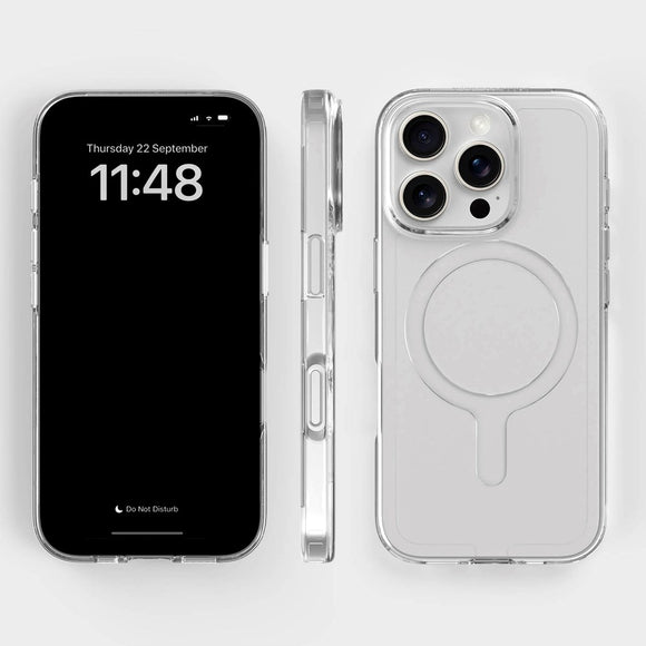 agood company iPhone 16 Pro CLRPRTCT 100% Genbrugs Plastik Cover - Transparent / Clear