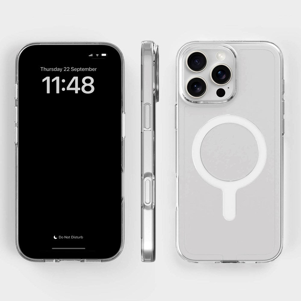agood company iPhone 16 Pro Max CLRPRTCT 100% Genbrugs Plastik Cover - Transparent / Clear