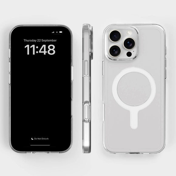 agood company iPhone 16 Pro Max CLRPRTCT 100% Genbrugs Plastik Cover - Transparent / Clear