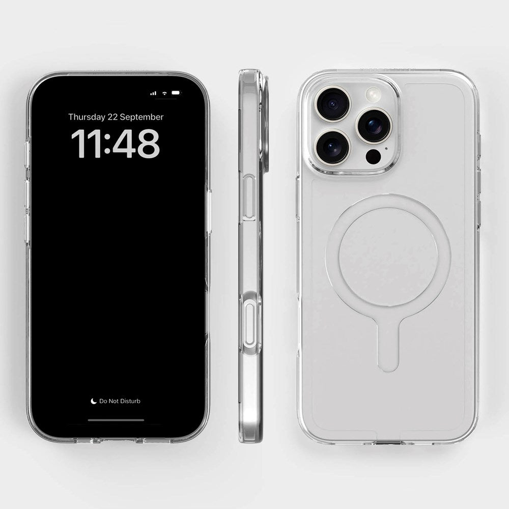 agood company iPhone 16 Pro Max CLRPRTCT 100% Genbrugs Plastik Cover - Transparent / Clear