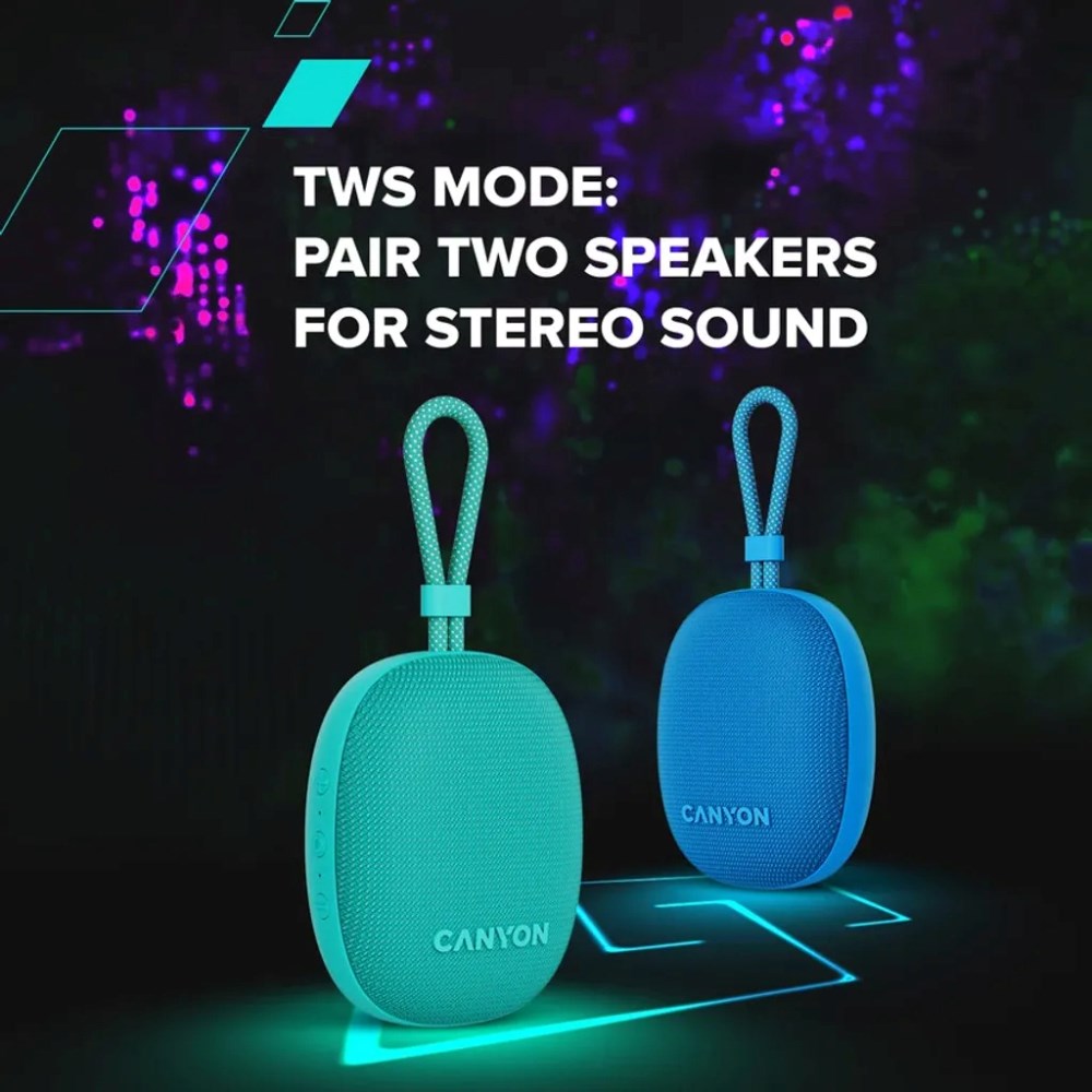 Canyon OnMove 12 Bluetooth Højttaler - 5W - Blå