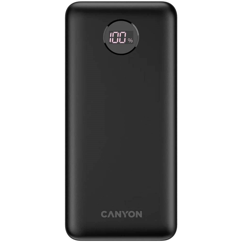 Canyon PB2002 20W PowerBank - 20.000 mAh - Sort