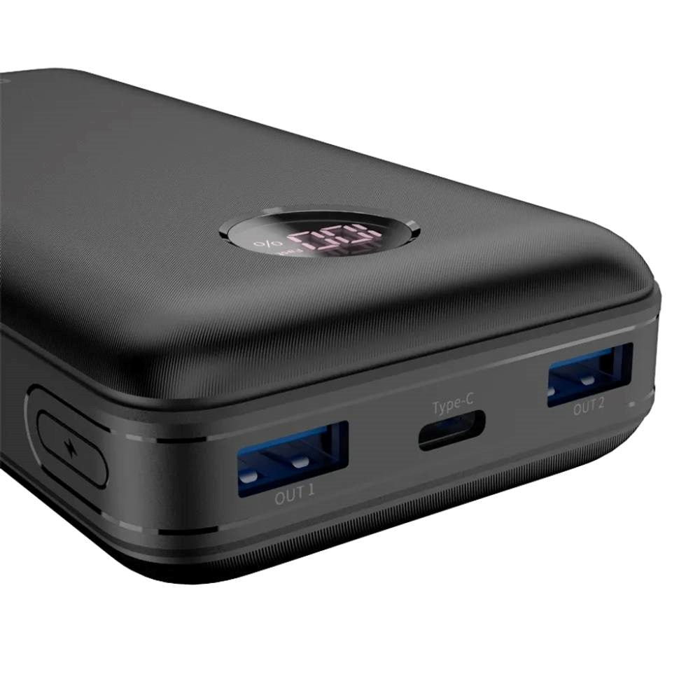 Canyon PB2002 20W PowerBank - 20.000 mAh - Sort