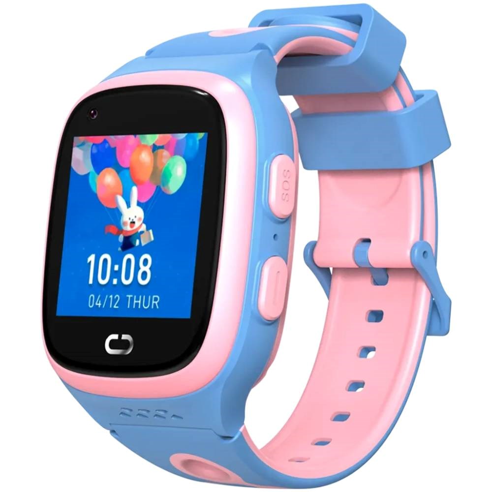 Canyon Zefir KW49 4G GPS Smartwatch til Børn - Lyserød / Blå