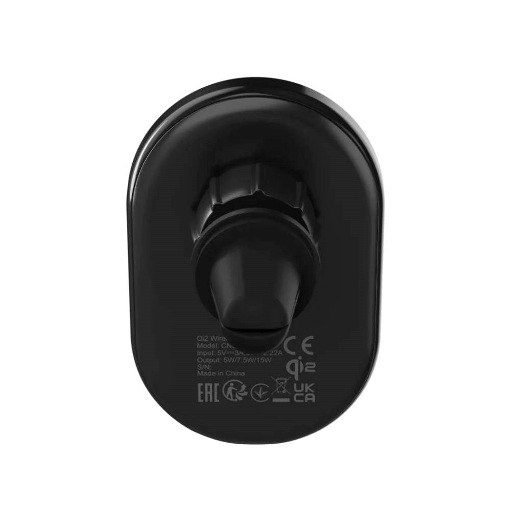 Canyon OnGrip 105 15W Biloplader til Ventilationsanlæg - Qi2 / MagSafe Kompatibel - Sort