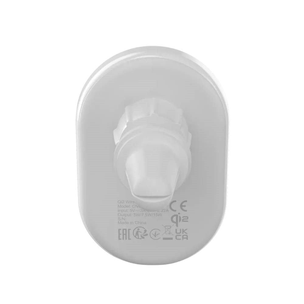 Canyon OnGrip 105 15W Biloplader til Ventilationsanlæg - Qi2 / MagSafe Kompatibel - Hvid