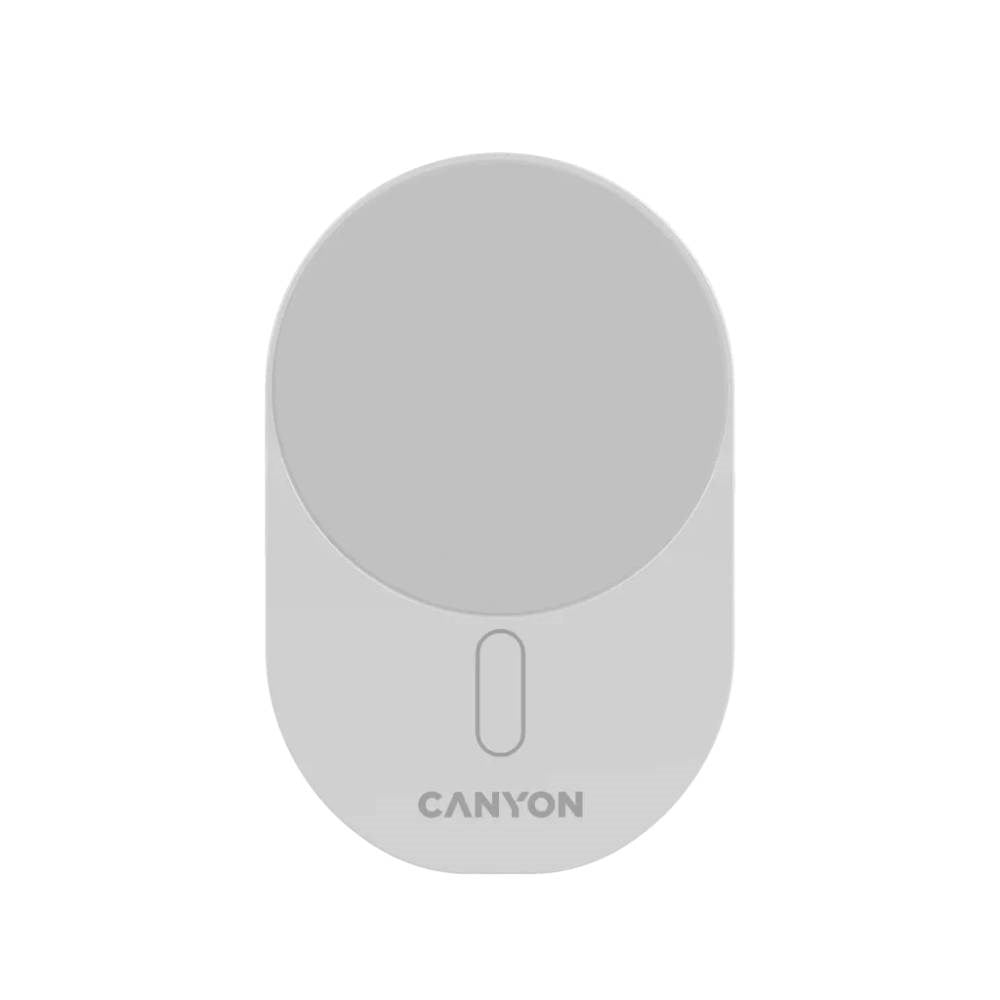 Canyon OnGrip 105 15W Biloplader til Ventilationsanlæg - Qi2 / MagSafe Kompatibel - Hvid