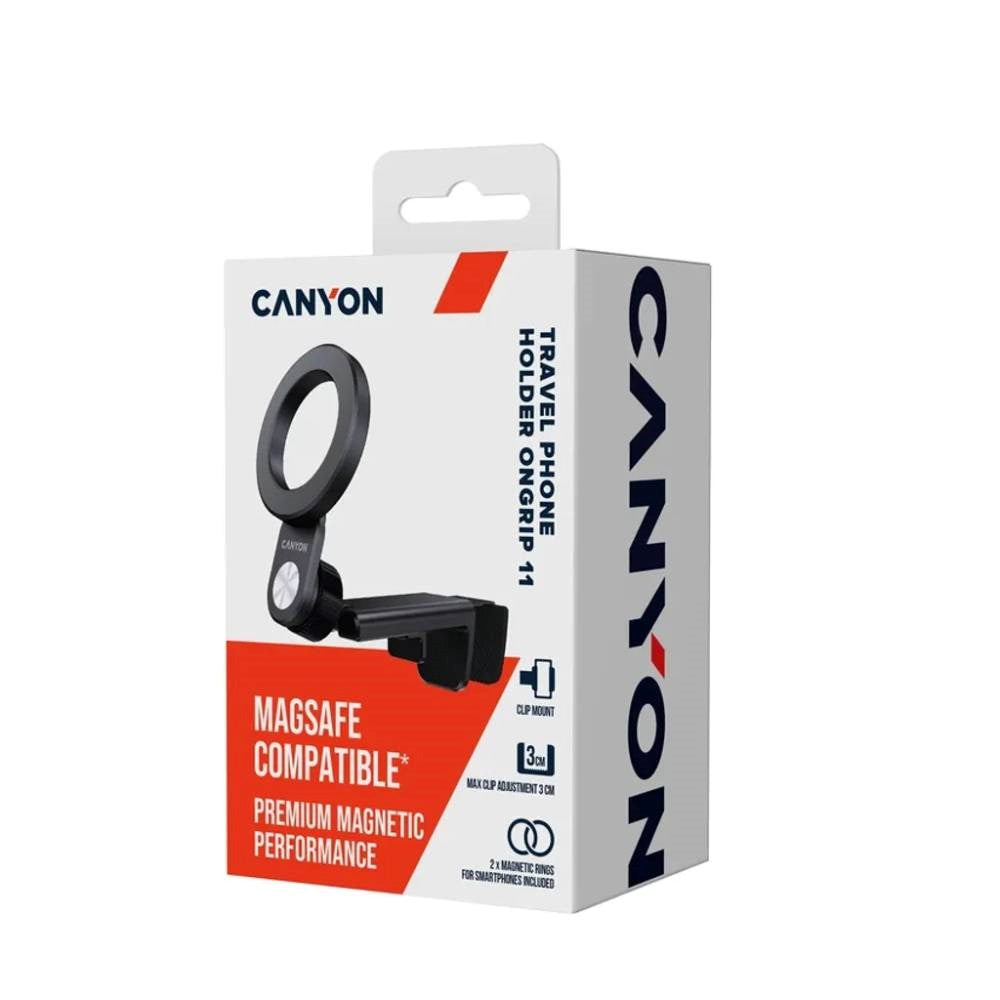 Canyon OnGrip 11 Mobilholder - MagSafe Kompatibel - Sort