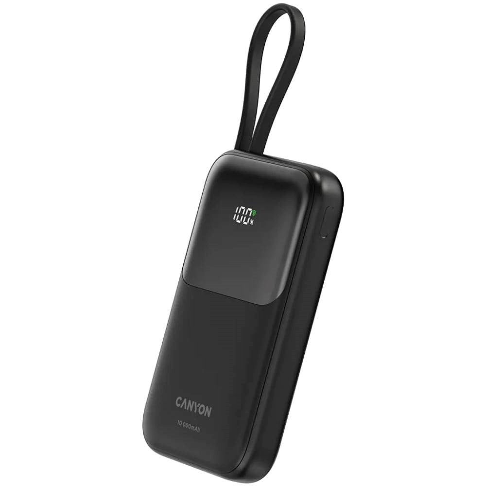 Canyon OnPower 101 22.5W PowerBank - 10.000 mAh - Sort