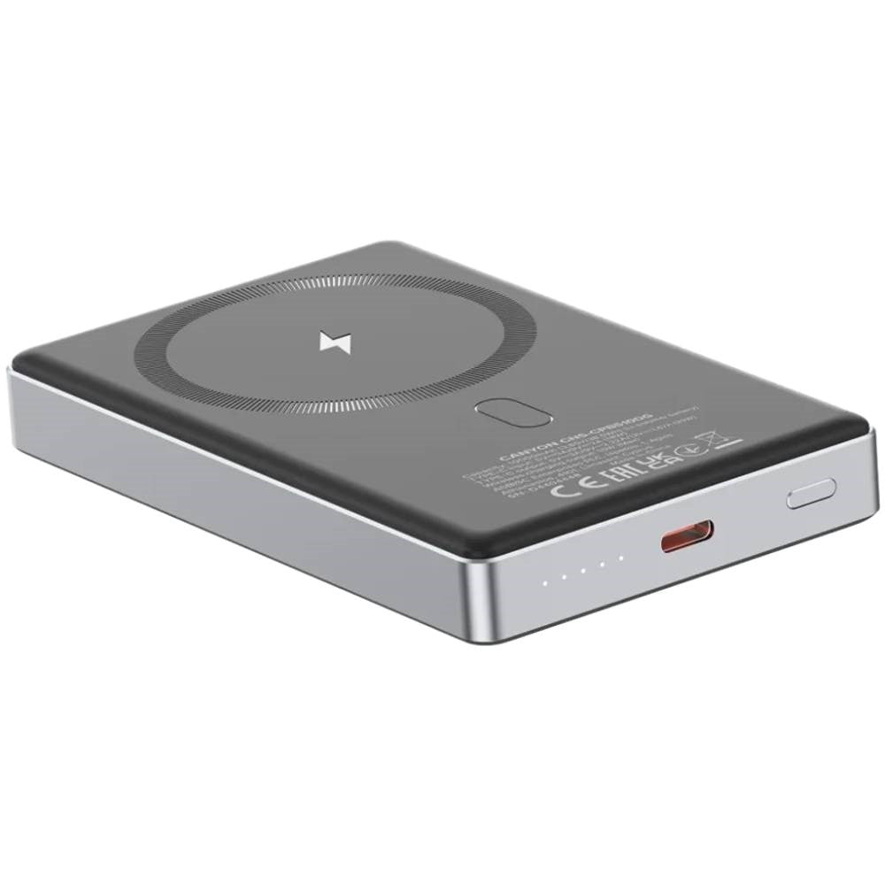 Canyon OnPower 510 10.000 mAh PowerBank - MagSafe Kompatibel - Grå