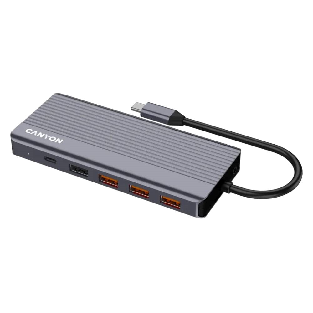 Canyon DS16 13-i-1 USB-C Hub - Grå