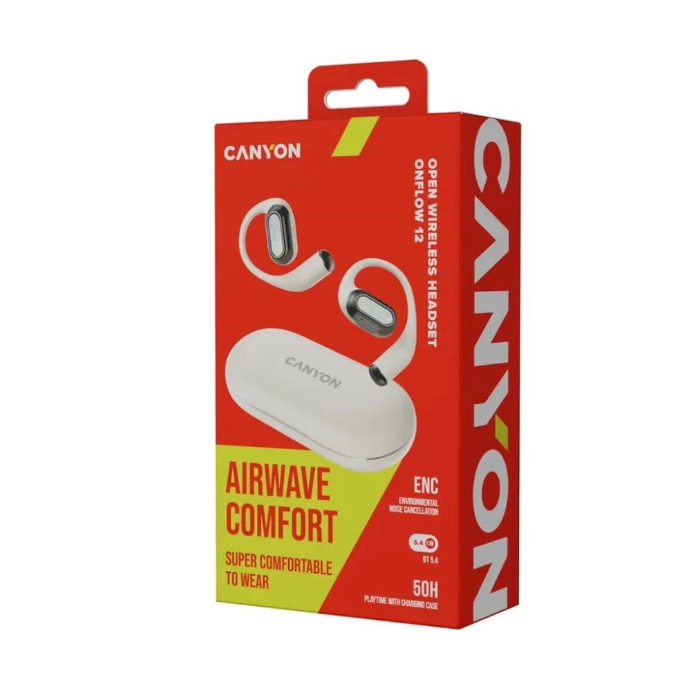 Canyon OnFlow 12 True Wireless Open-Ear Høretelefoner - Beige