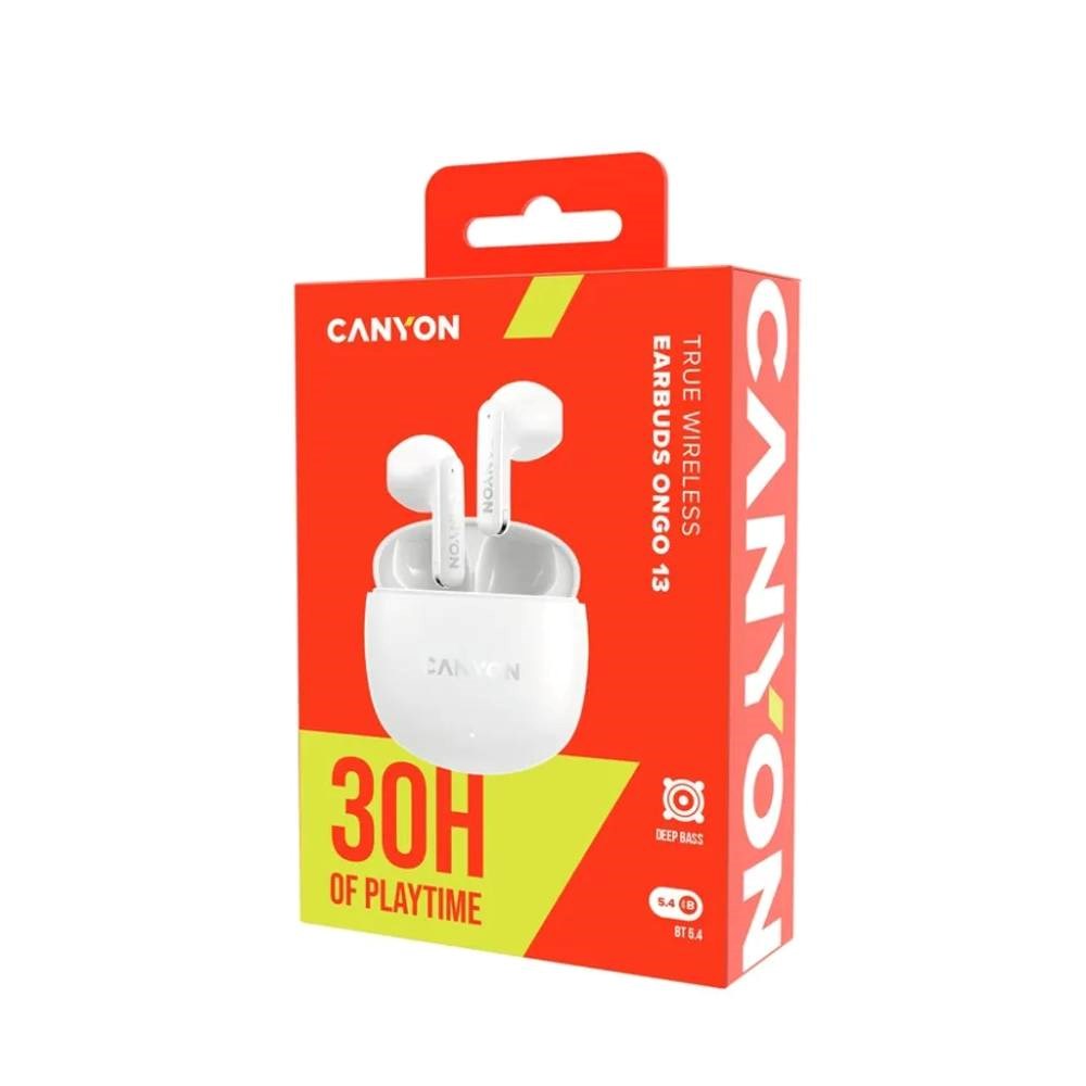 Canyon OnGo 13 True Wireless In-Ear Høretelefoner - Hvid