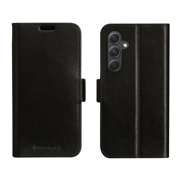 Samsung Galaxy A54 (5G) dbramante1928 Copenhagen Ægte Læder Flip Cover m. Pung - Black