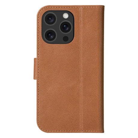 iPhone 16 Pro dbramante1928 Copenhagen Slim Ægte Læder Cover m. Pung - Tan