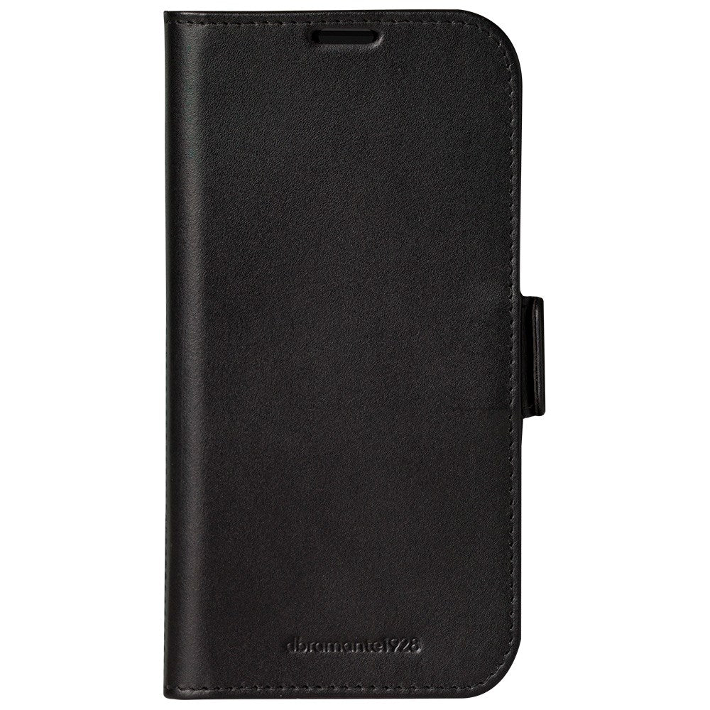 iPhone 16 dbramante1928 Copenhagen Slim Ægte Læder Cover m. Pung - Black
