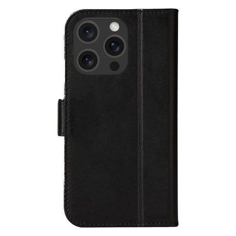 iPhone 16 Pro dbramante1928 Copenhagen Slim Ægte Læder Cover m. Pung - Black