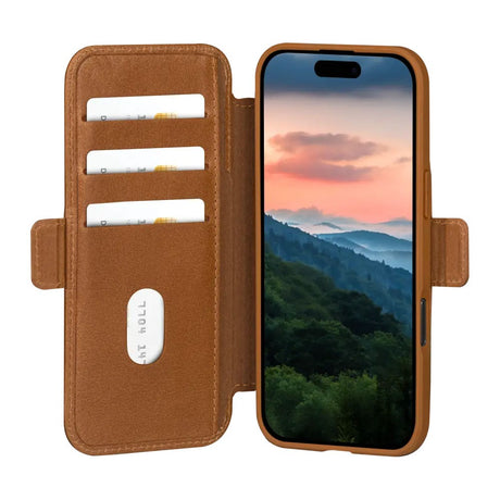 iPhone 17 dbramante1928 Copenhagen Flip Cover - Tan