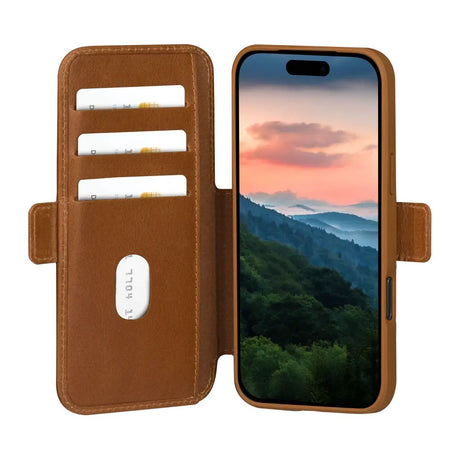 iPhone 17 Pro dbramante1928 Copenhagen Flip Cover - Tan