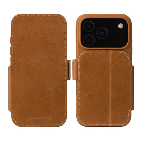 iPhone 17 Pro dbramante1928 Copenhagen Flip Cover - Tan