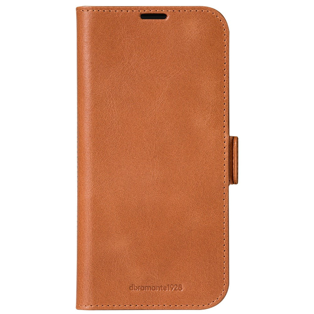 iPhone 16 Pro Max dbramante1928 Copenhagen Slim Ægte Læder Cover m. Pung - Tan