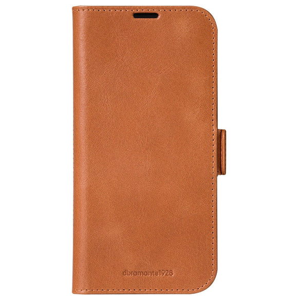 iPhone 16 Pro Max dbramante1928 Copenhagen Slim Ægte Læder Cover m. Pung - Tan