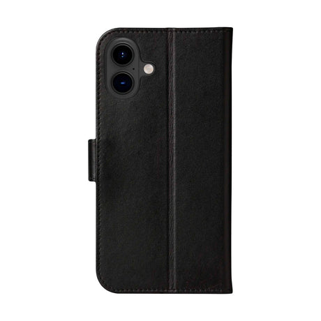 iPhone 16 Plus dbramante1928 Copenhagen Slim Ægte Læder Cover m. Pung - Black