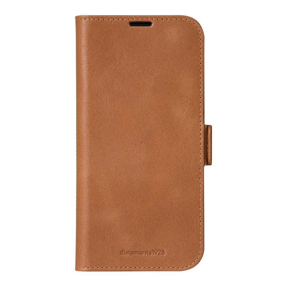 iPhone 16 Plus dbramante1928 Copenhagen Slim Ægte Læder Cover m. Pung - Tan