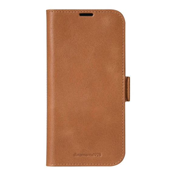 iPhone 16 Plus dbramante1928 Copenhagen Slim Ægte Læder Cover m. Pung - Tan