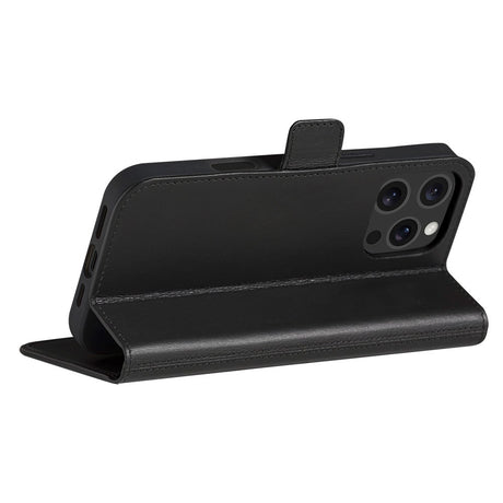 iPhone 16 Pro Max dbramante1928 Copenhagen Slim Ægte Læder Cover m. Pung - Black
