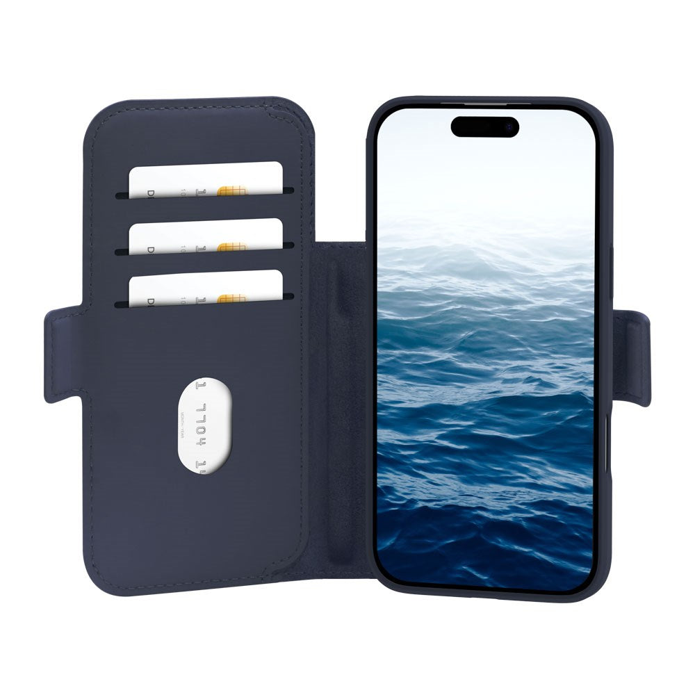 iPhone 18 Pro / 17 Pro dbramante1928 Copenhagen ICON Flip Cover - Deep Water