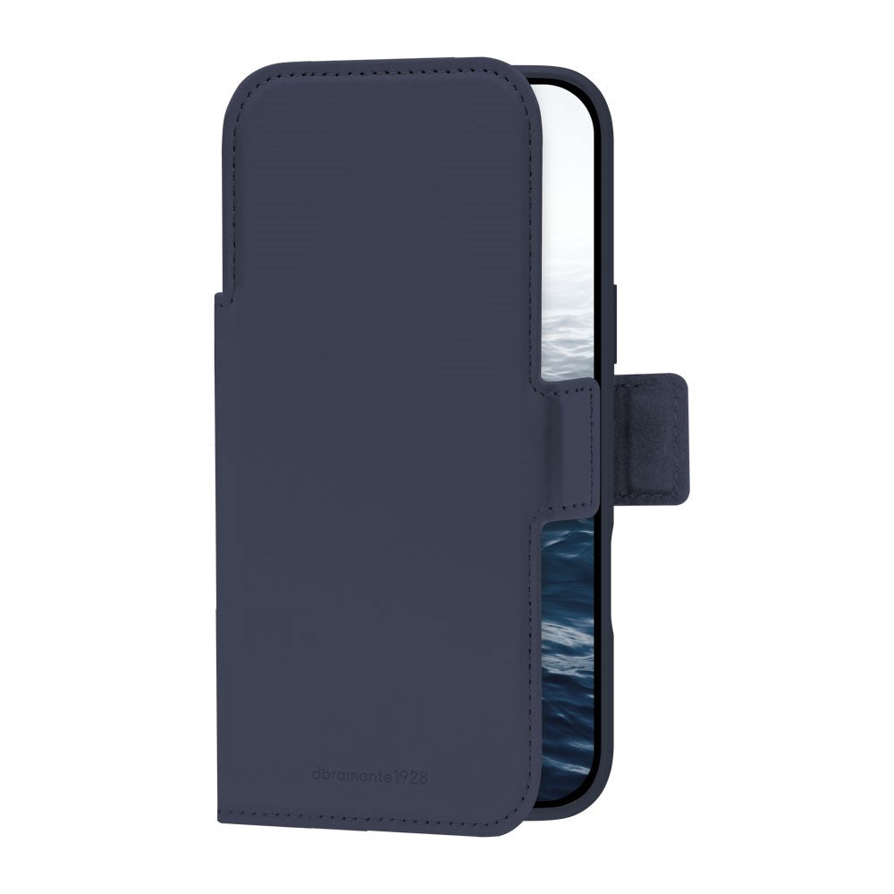 iPhone 18 Pro Max / 17 Pro Max dbramante1928 Copenhagen ICON Flip Cover - Deep Water