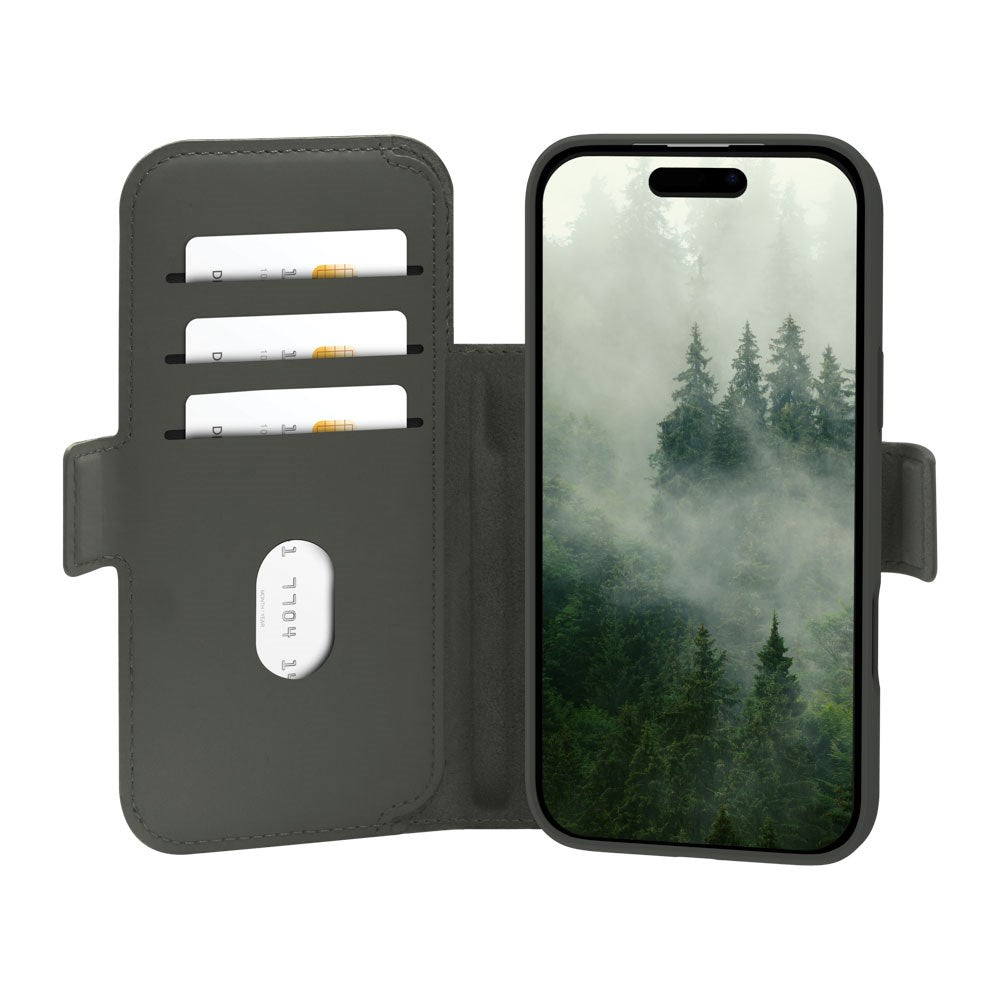 iPhone 18 Pro Max / 17 Pro Max dbramante1928 Copenhagen ICON Flip Cover - Forest Shadow