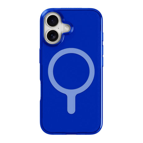 agood company iPhone 16 CLRPRTCT 100% Genbrugs Plastik Cover - Transparent / Cobalt Blue