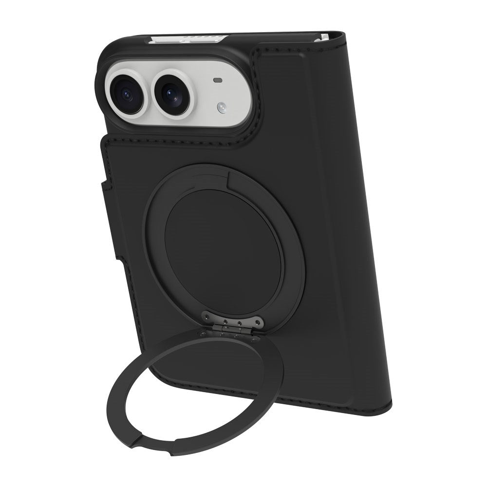 iPhone Duo dbramante1928 Copenhagen Kick ICON Flip Cover - MagSafe Kompatibel - Midnight