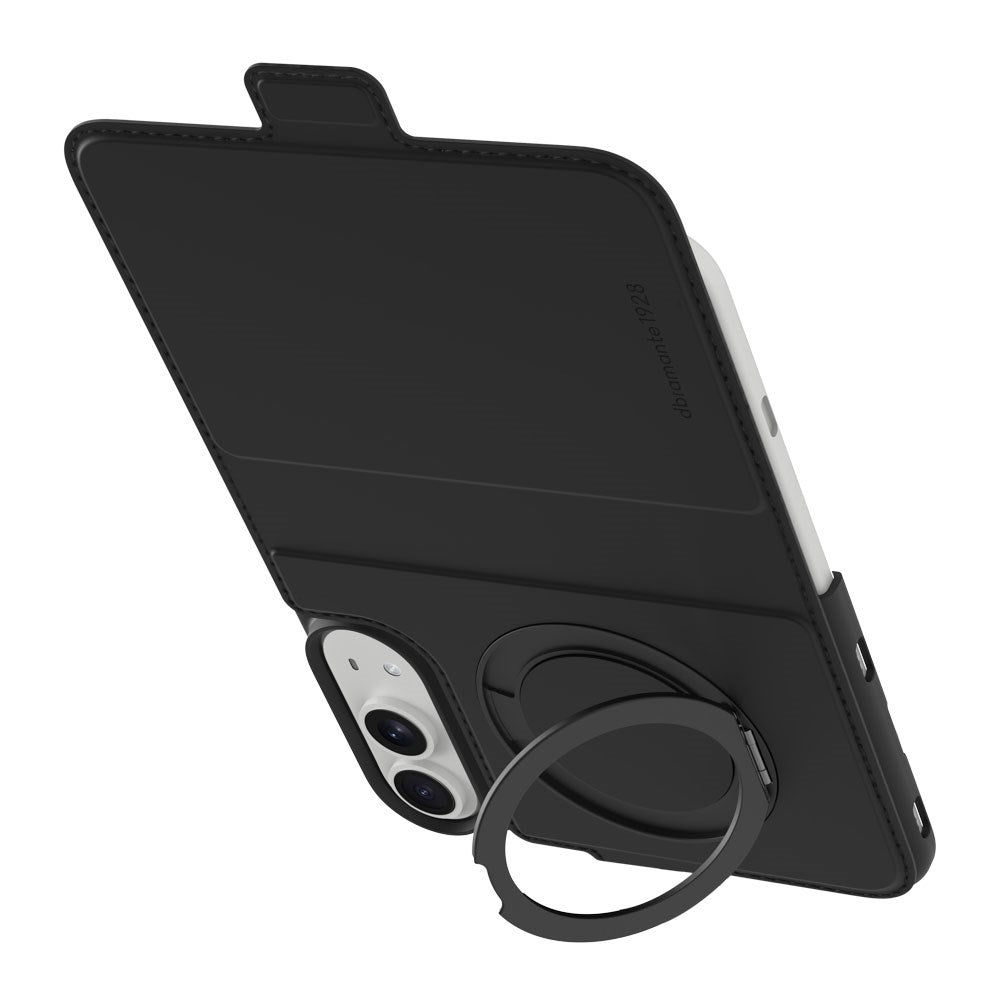 iPhone Duo dbramante1928 Copenhagen Kick ICON Flip Cover - MagSafe Kompatibel - Midnight