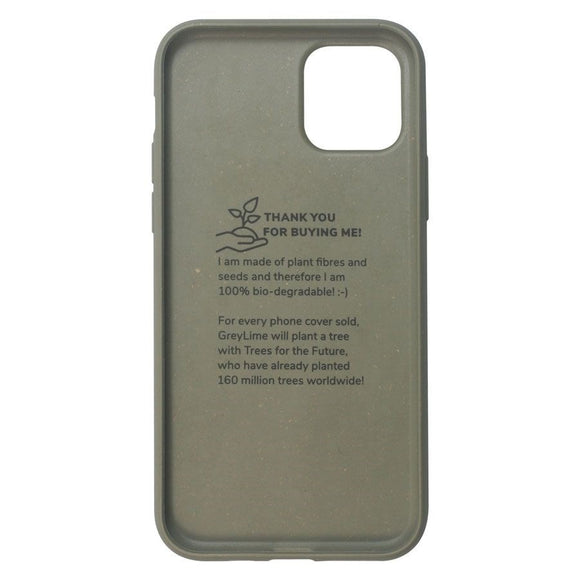 iPhone 11 Pro GreyLime 100% Plantebaseret Cover - Køb et Cover & Plant et træ - Grøn