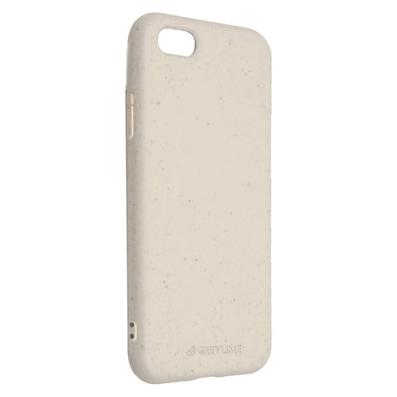 iPhone SE (2022 / 2020) / 8 / 7 / 6(s) GreyLime 100% Plantebaseret Cover - Beige - Køb et Cover & Plant et træ