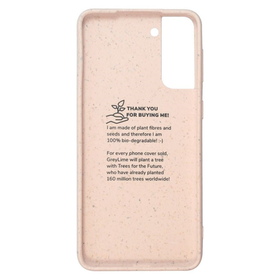 Samsung Galaxy S21 GreyLime 100% Plantebaseret Cover - Peach - Køb et Cover & Plant et træ