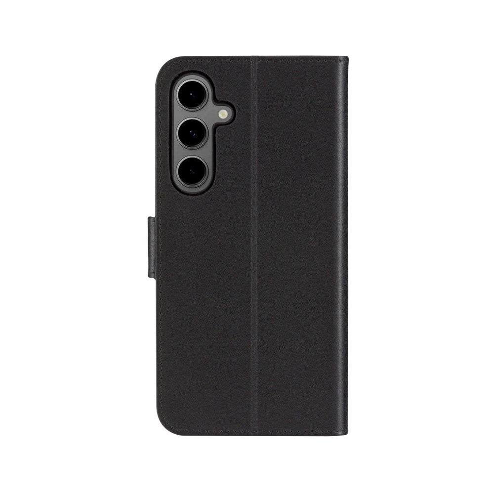 Samsung Galaxy S24 FE dbramante1928 Copenhagen Ægte Læder Flip Cover m. Pung - Black