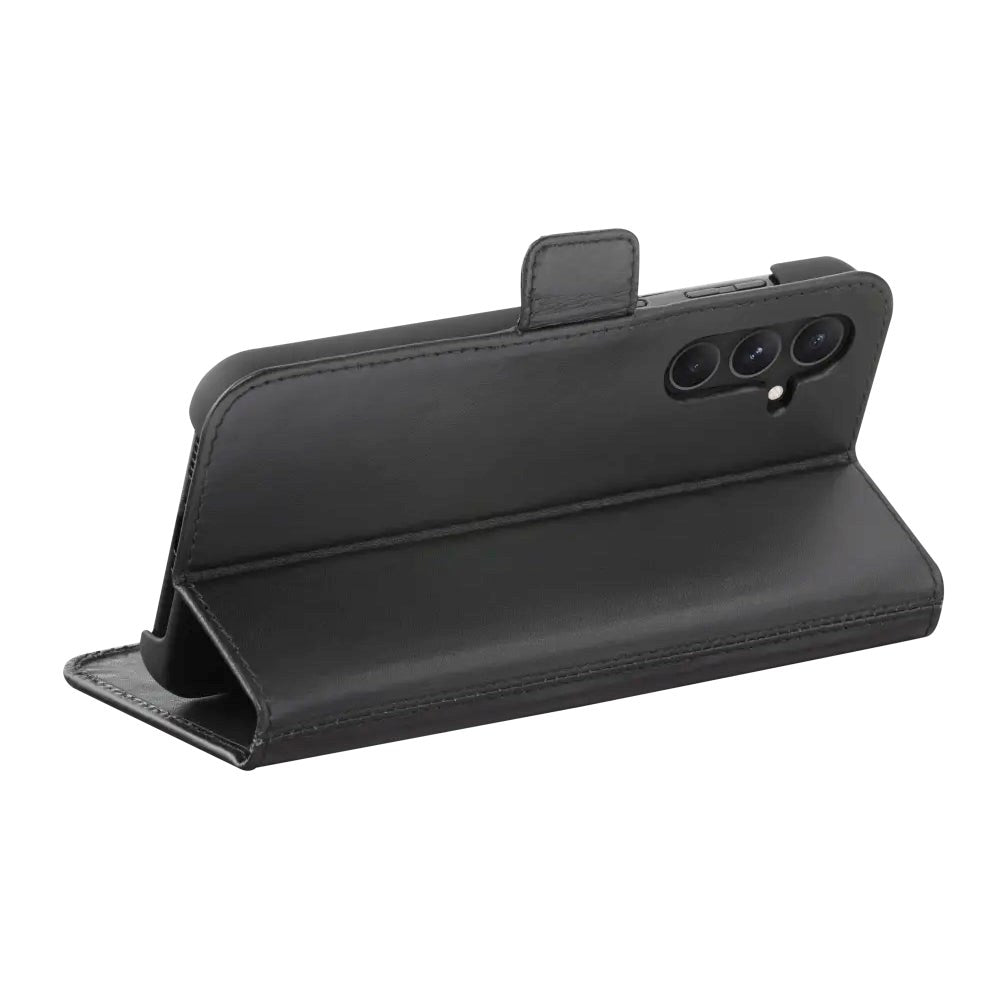 Samsung Galaxy S24 dbramante1928 Copenhagen Slim Ægte Læder Cover m. Pung - Black