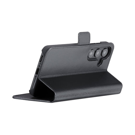 Samsung Galaxy S25 dbramante1928 Copenhagen Slim Ægte Læder Cover m. Pung - Black