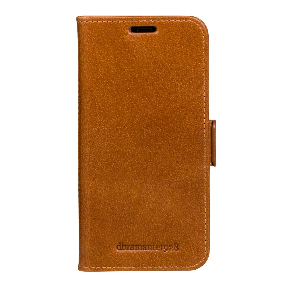iPhone 11 Pro dbramante1928 Copenhagen Slim Ægte Læder Flip Cover m. Pung - Tan