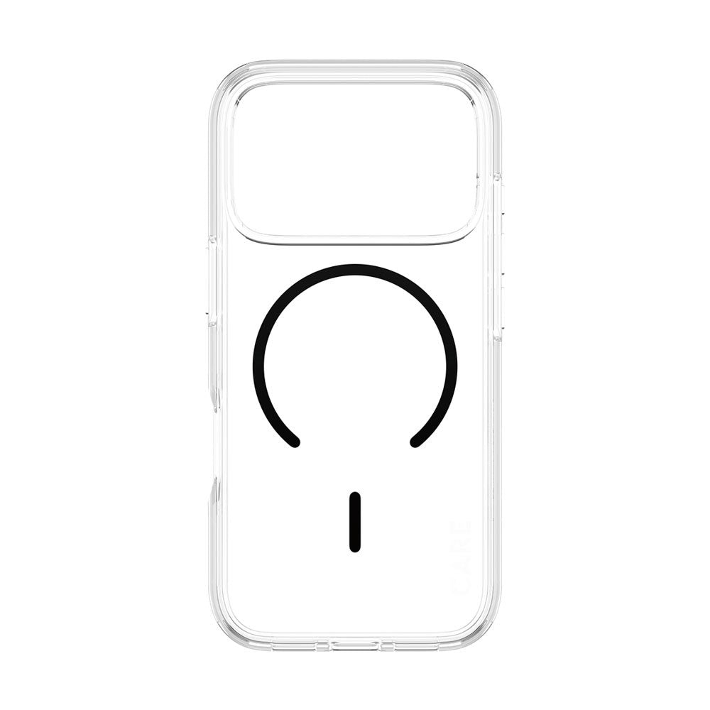 iPhone 18 Pro / 17 Pro CARE by PanzerGlass FLAGSHIP Urban Explorer Case - MagSafe Kompatibel - Transparent / Black
