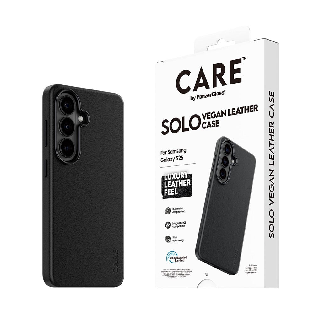 Samsung Galaxy S26 CARE by PanzerGlass SOLO Case - Sort